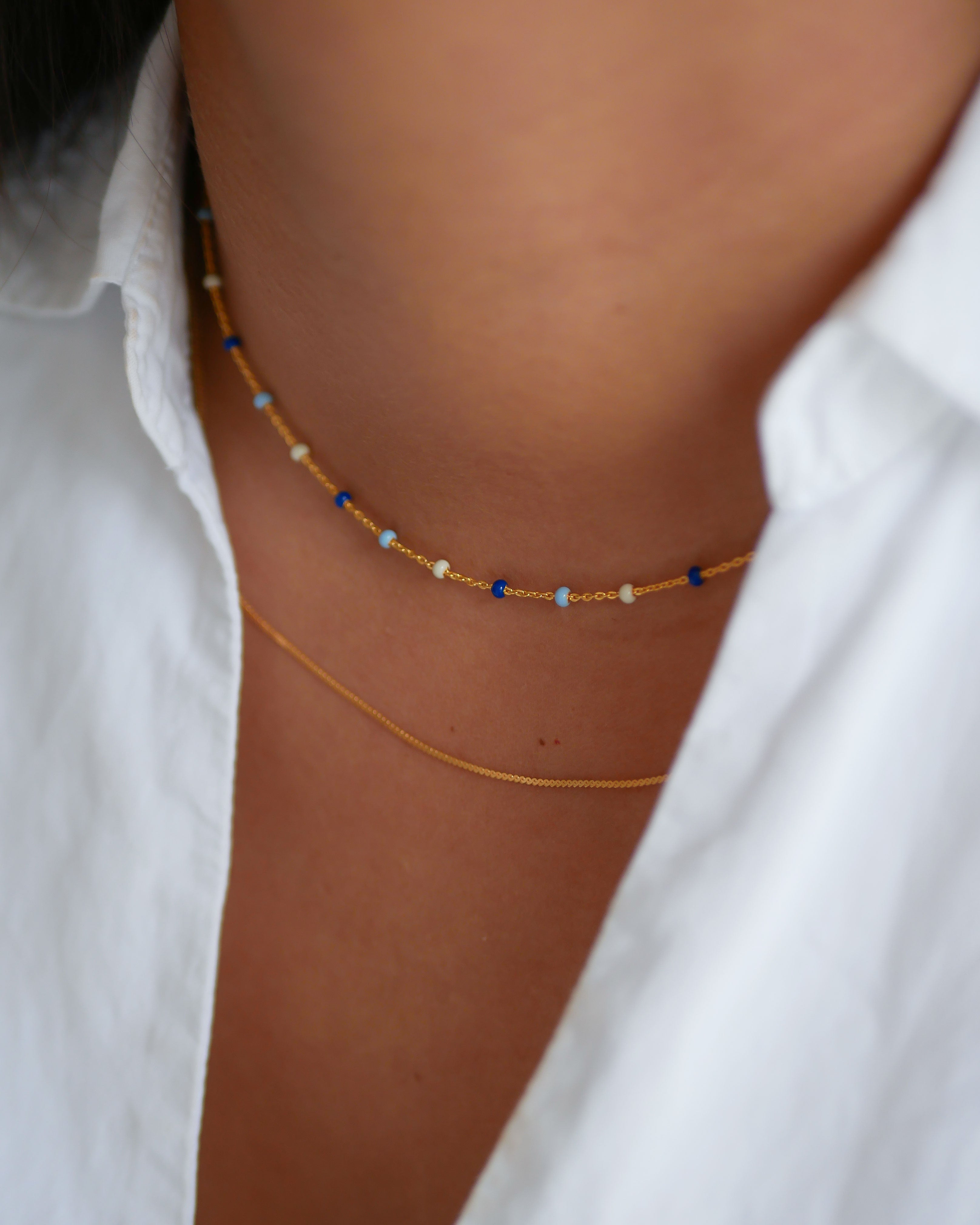 Lola halskæde - Marine